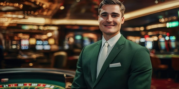 Live dealer rolling dice on ninjajago slot studio with real-time betting interface on mobile phone